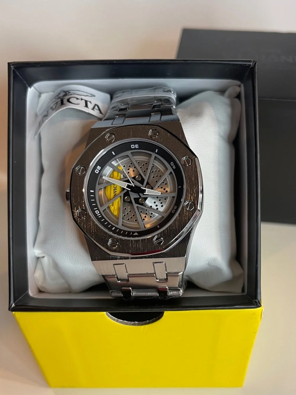 Invicta Speedway Rim Men's Watch - 42mm, Steel (69487)